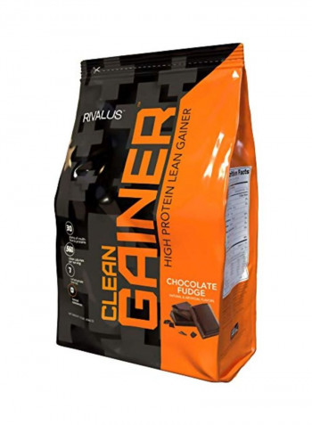 Clean Gainer Dietary Supplement Chocolate Fudge