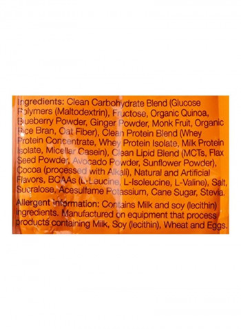 Clean Gainer Dietary Supplement Chocolate Fudge
