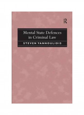 Mental State Defences In Criminal Law Paperback