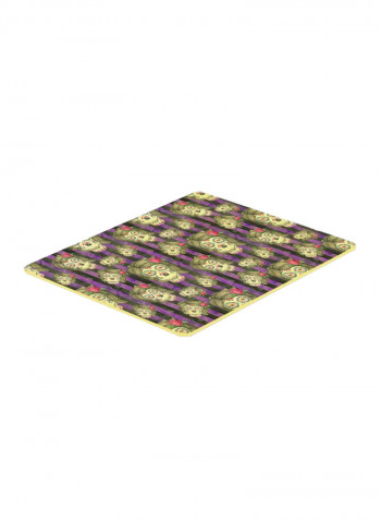 Day Of The Dead Halloween Kitchen Mat Multicolour 11 x 14inch