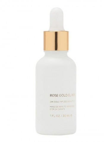 24K Rose Gold Infused Beauty Oil Elixir Essence 30ml
