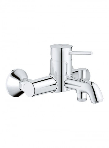 BauClassic Bath Mixer Chrome