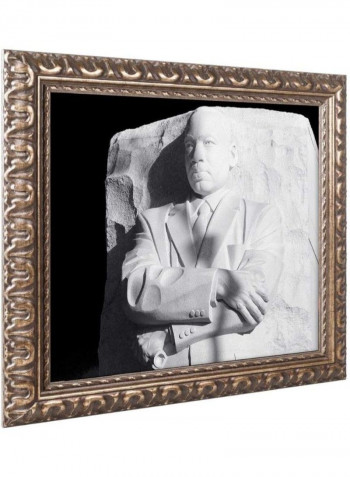 Mlk Memorial Wall Art White 11 x 14inch