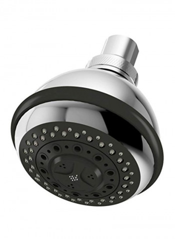3 Spray Fixed Showerhead Silver 4.2x3.5x3.5inch