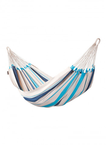 Caribena Hammock Aqua Blue/White 300x140centimeter