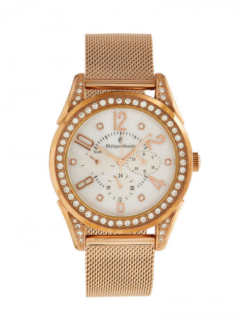 Women's Stainless Steel Analog Wrist Watch LS1112QRPW