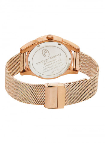 Women's Stainless Steel Analog Wrist Watch LS1112QRPW