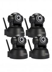 4-Piece Wireless IP Security Camera Set