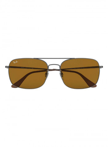 Classic Square Sunglasses - Lens Size: 60 mm