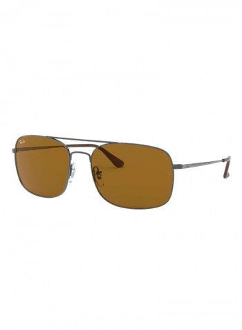 Classic Square Sunglasses - Lens Size: 60 mm