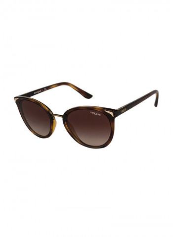 Women's Cat Eye Frame Sunglasses - Lens Size: 54 mm