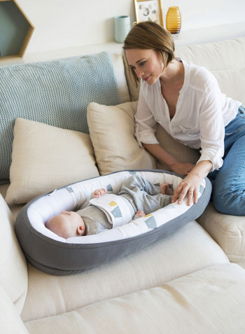 Cocoon Baby Bassinet-  Grey