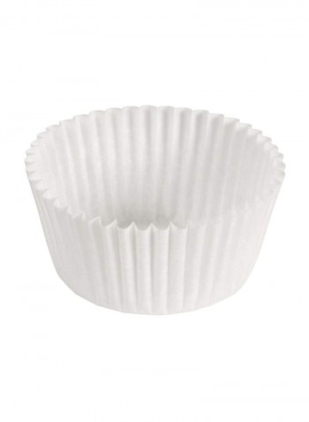 Pack Of 20 Paper Bake Cup White