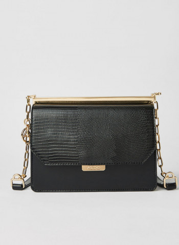 Korenia Crossbody Hand Bag Black