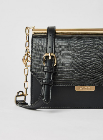 Korenia Crossbody Hand Bag Black