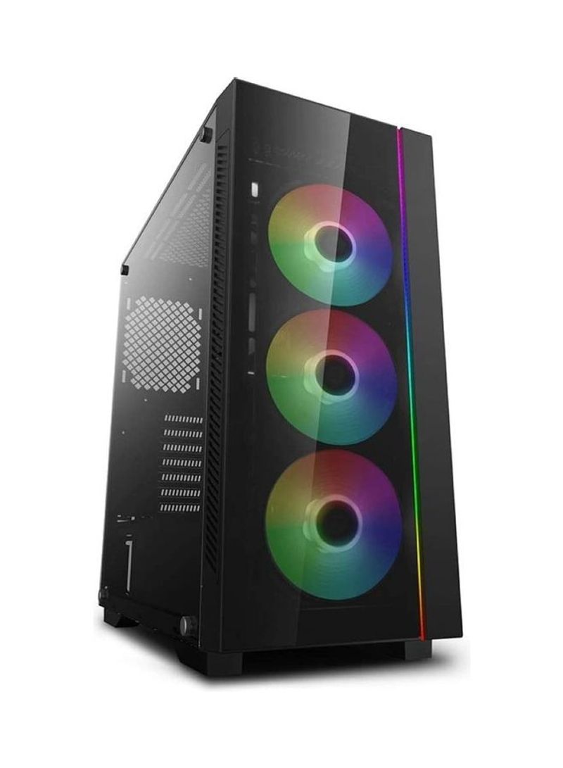 3-Piece Cases Black With RGB