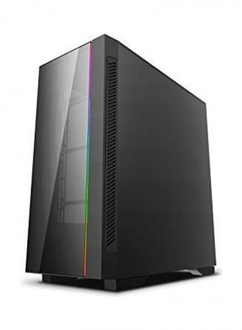 3-Piece Cases Black With RGB
