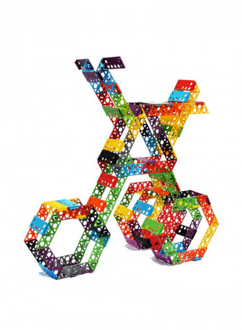 84-Piece Educational Building Set Box