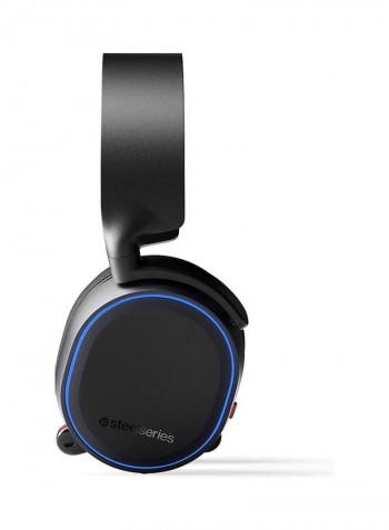 Arctis 5 RGB Illuminated Gaming Headset With DTS 7.1 Surround Black