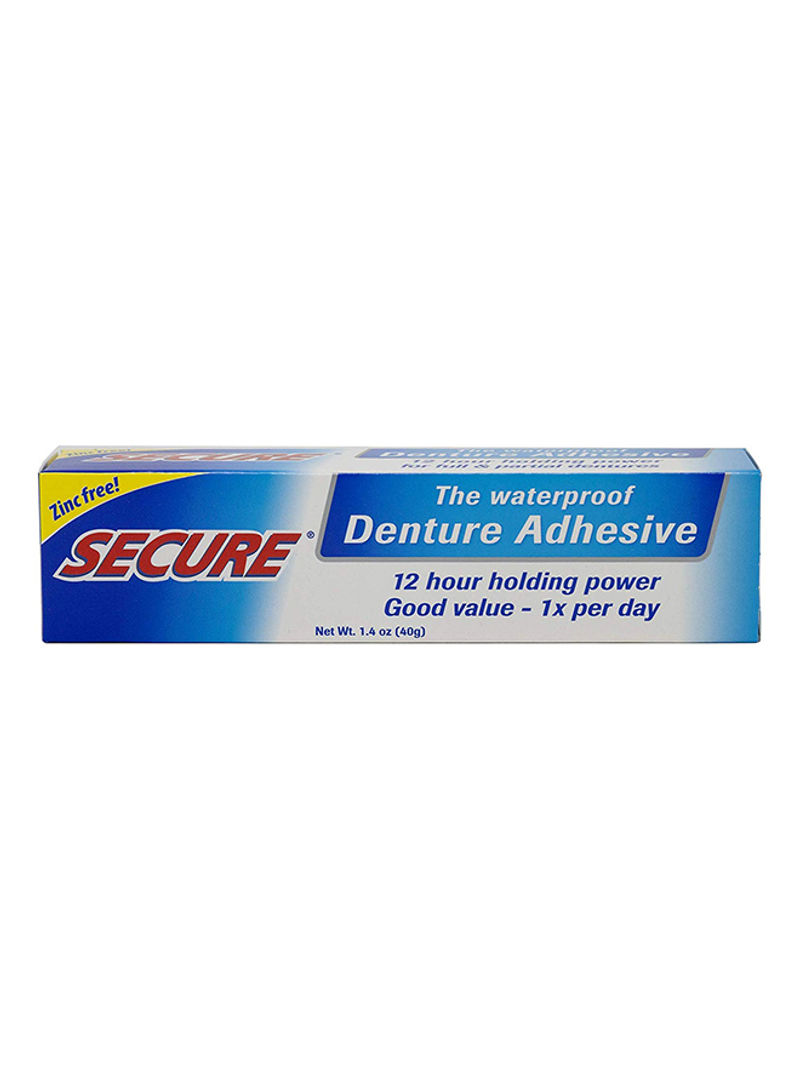 Pack Of 8 Waterproof Denture Adhesive Toothpaste 8 x 1.4ounce