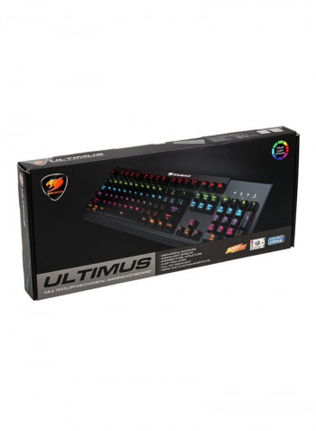 Ultimus RGB And TTC  Keyboard Black