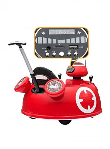 Baby Ride On Push Around Buggy Scooter Toys With Remote Control & Swing Car