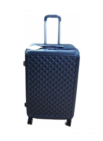 4-Piece Luggage Trolley Set Blue