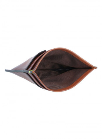 Venice Collection Card Holder Brown