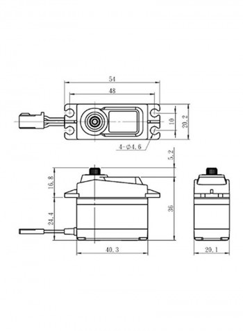 Titanium Gear Digital Servo SAVSC1258TG