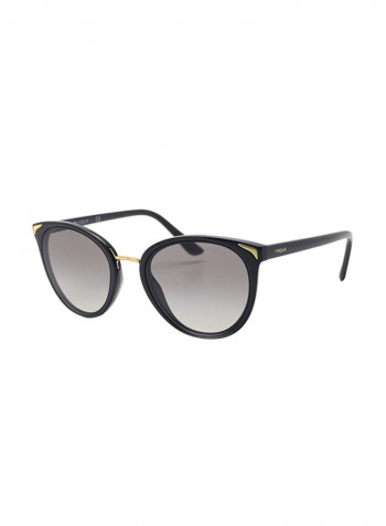 Women's Round Frame Sunglasses - Lens Size: 54 mm