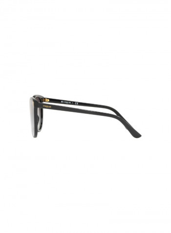 Women's Round Frame Sunglasses - Lens Size: 54 mm
