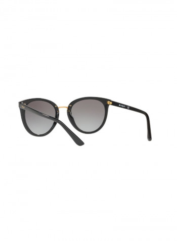 Women's Round Frame Sunglasses - Lens Size: 54 mm