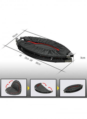 Foldable Indoor Trampoline 120x30x120centimeter