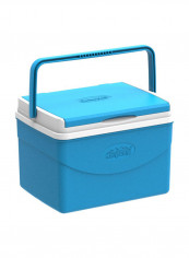8-Piece Keep Cold Deluxe Icebox Blue 27 x 20 x 19centimeter