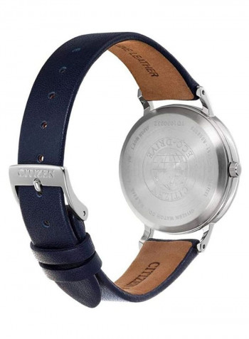 Women's Leather Analog Watch EM0571 16A