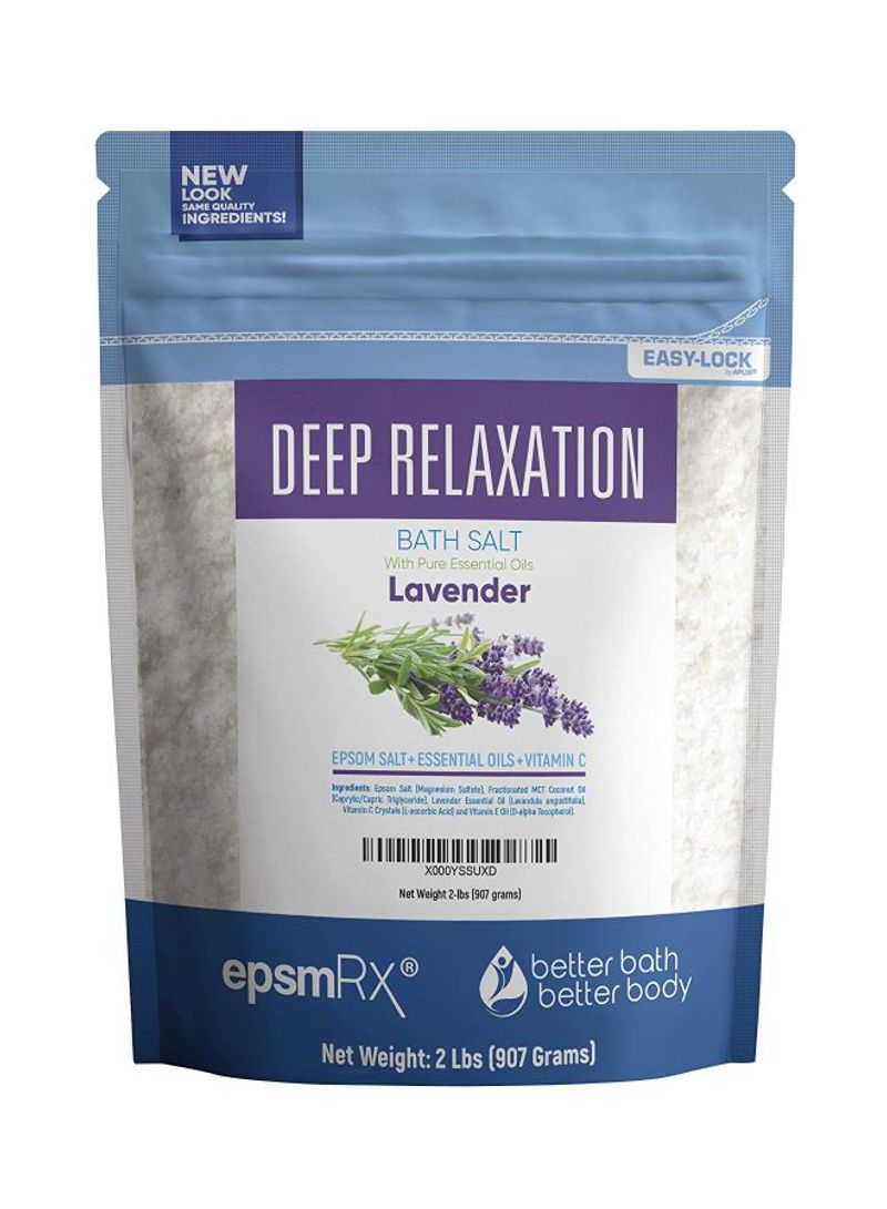 Deep Relaxation Lavender Bath Salt 32ounce