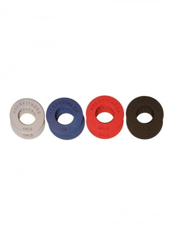 8-Piece Olympic Fractional Plates
