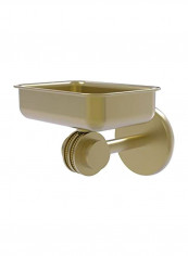 Orbit Two Collection Wall Mounted Dotted Accents Soap Dish Gold