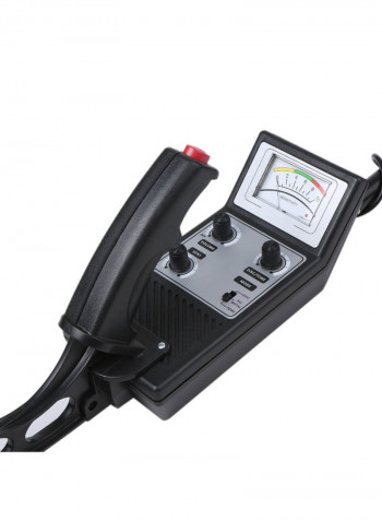 Portable Pinpoint Underground Metal Detector Black