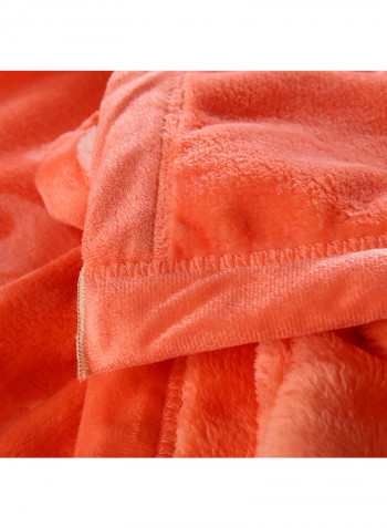 Elephant Pattern Thick Soft Blanket Cotton Multicolour 180x230centimeter