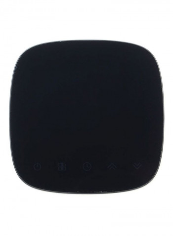 LCD Display Wifi Thermostat Black 86x86x13.3millimeter