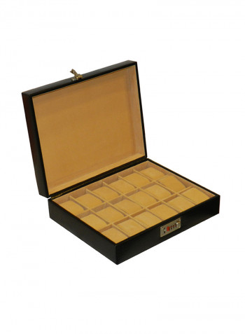 Laveri Genuine Leather Desiger 18 Watch Box