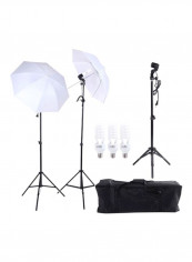 Photography Continuous Triple Lighting Kit Black/White