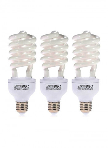 Photography Continuous Triple Lighting Kit Black/White