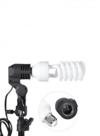 Photography Continuous Triple Lighting Kit Black/White