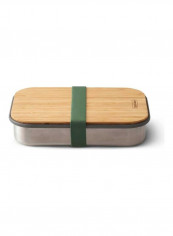 Steel Sandwich Box Olive Multicolour 15 x 22.3 x 5.2cm