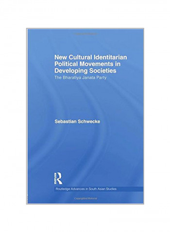 New Cultural Identitarian Political Movements In Developing Societies Paperback English by Sebastian Schwecke - 23 Jul 2015
