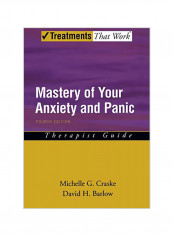 Mastery of Your Anxiety and Panic: Therapist Guide Paperback