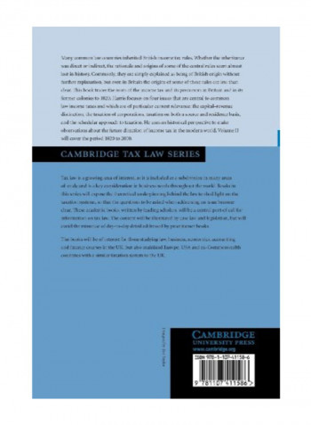 Income Tax in Common Law Jurisdictions Paperback