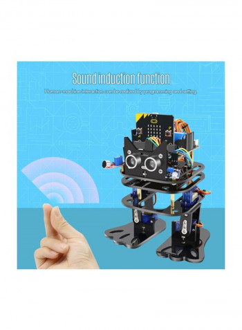 Bit Smart Biped Robot Kit أسود/أزرق/أصفر